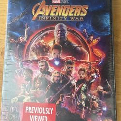 Avengers Infinity War DVD 