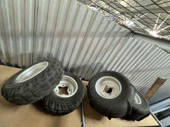 Atv Tire and Rim Set