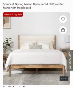 Queen bed