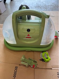 BISSELL Little Green Mini Portable Carpet Upholstery Cleaner 4075 w Tools