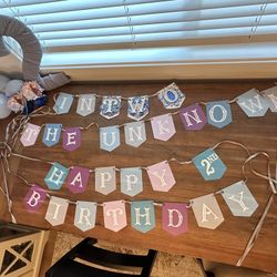 Frozen 2nd Birthday Decor
