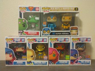 DC Character Funko Pops