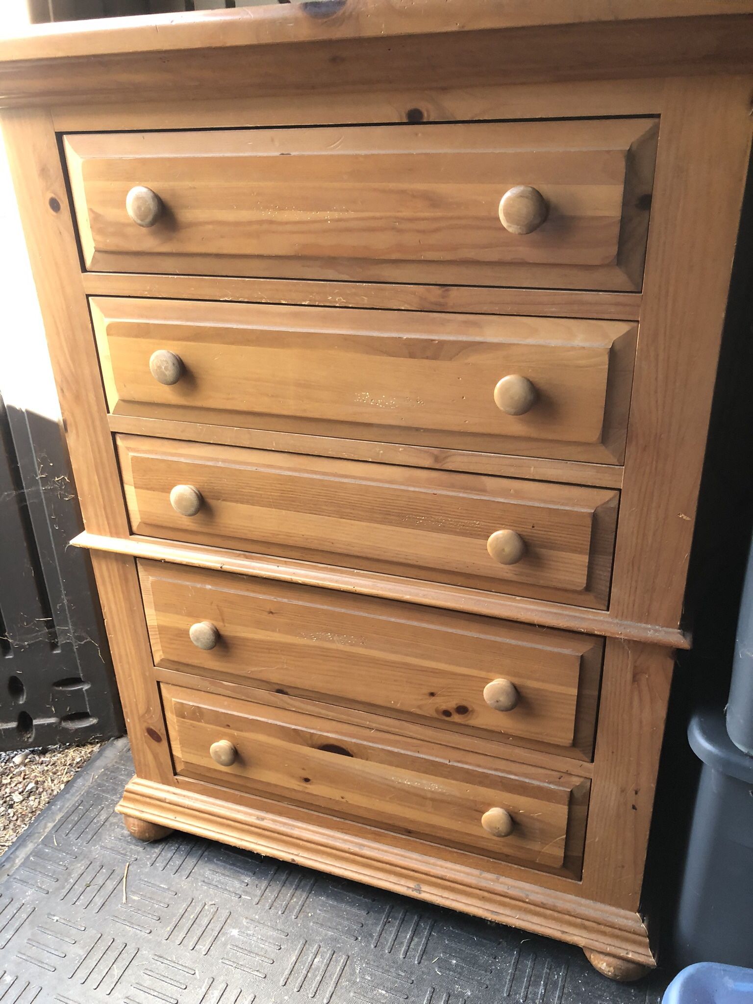 Tall Dresser And Two Night Stands