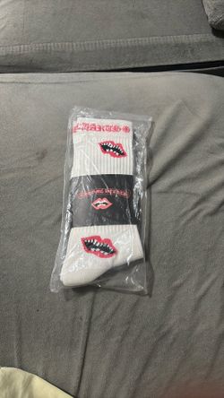 Chrome heart socks