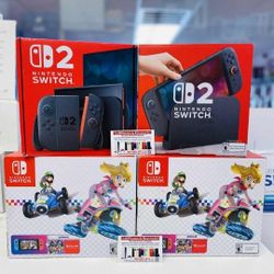 Nintendo Switch 2 Brand New Mario Kart Bundle- On Payments With Just $50 Down