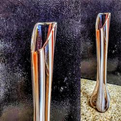 Daysun Hand blown Art Glass Vase Japan 11" Tall