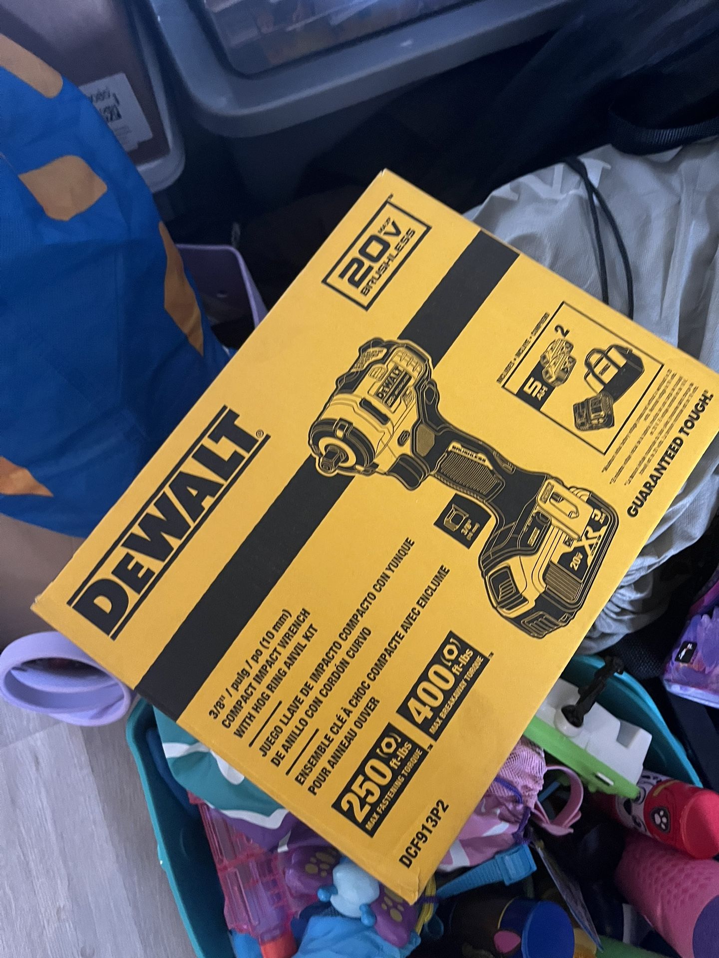 dewalt 3/8 impact 20v xr