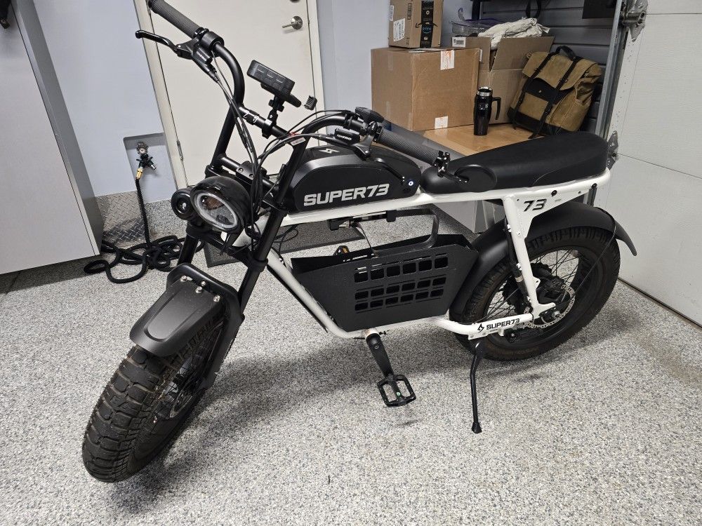 Super 73 S2 Bone White, Ebike Electric Bike