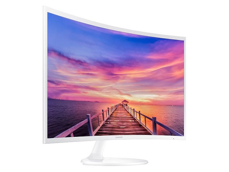 SAMSUNG 27 inch CF391 Curved Monitor (LC32F391FWNXZA) - 1080p, Dual Monitor, Laptop Monitor, Monitor Stand/Riser/Mount Compliant, AMD Freesync, Gaming