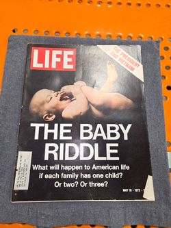VTG Life Magazine: May 19 1972 - The Baby Riddle, the president and Vietnam