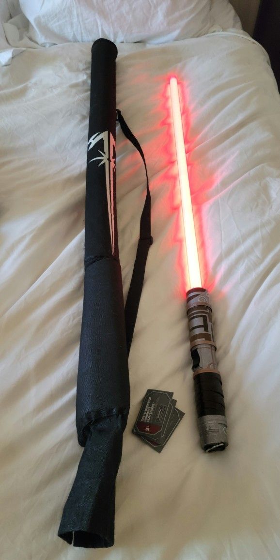 Star Wars Galaxy's Edge Savi's Workshop Elemental Nature Lightsaber Build w/case