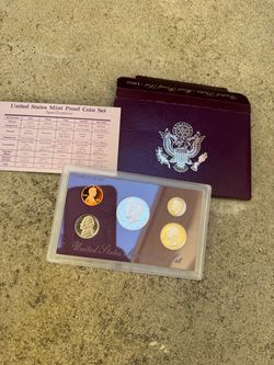 Proof set 1988 and 1989