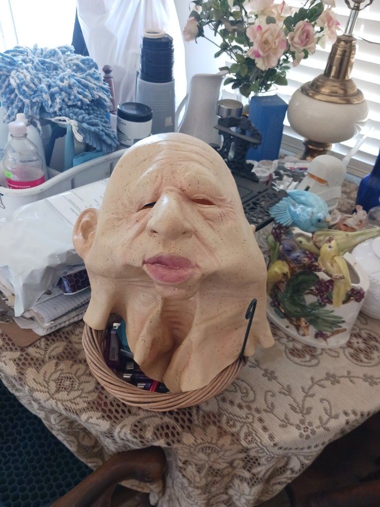 Realistic Old Man Mask