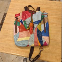 Hippie Leather Backpack