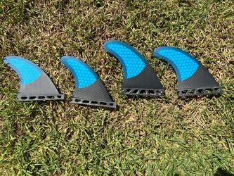 Dorsal Quad Surfboard Fin Set - Futures Compatible
