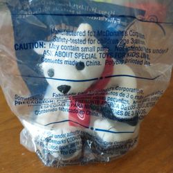 2002 Holiday Coca-cola Polar Bear McDonald's Happy Meal Toy *New*

