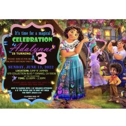 Encanto Custom Invitations