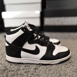 Nike Dunk High Pandas Black/White