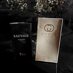 Men’s Dior Cologne & Women’s Gucci Perfume 
