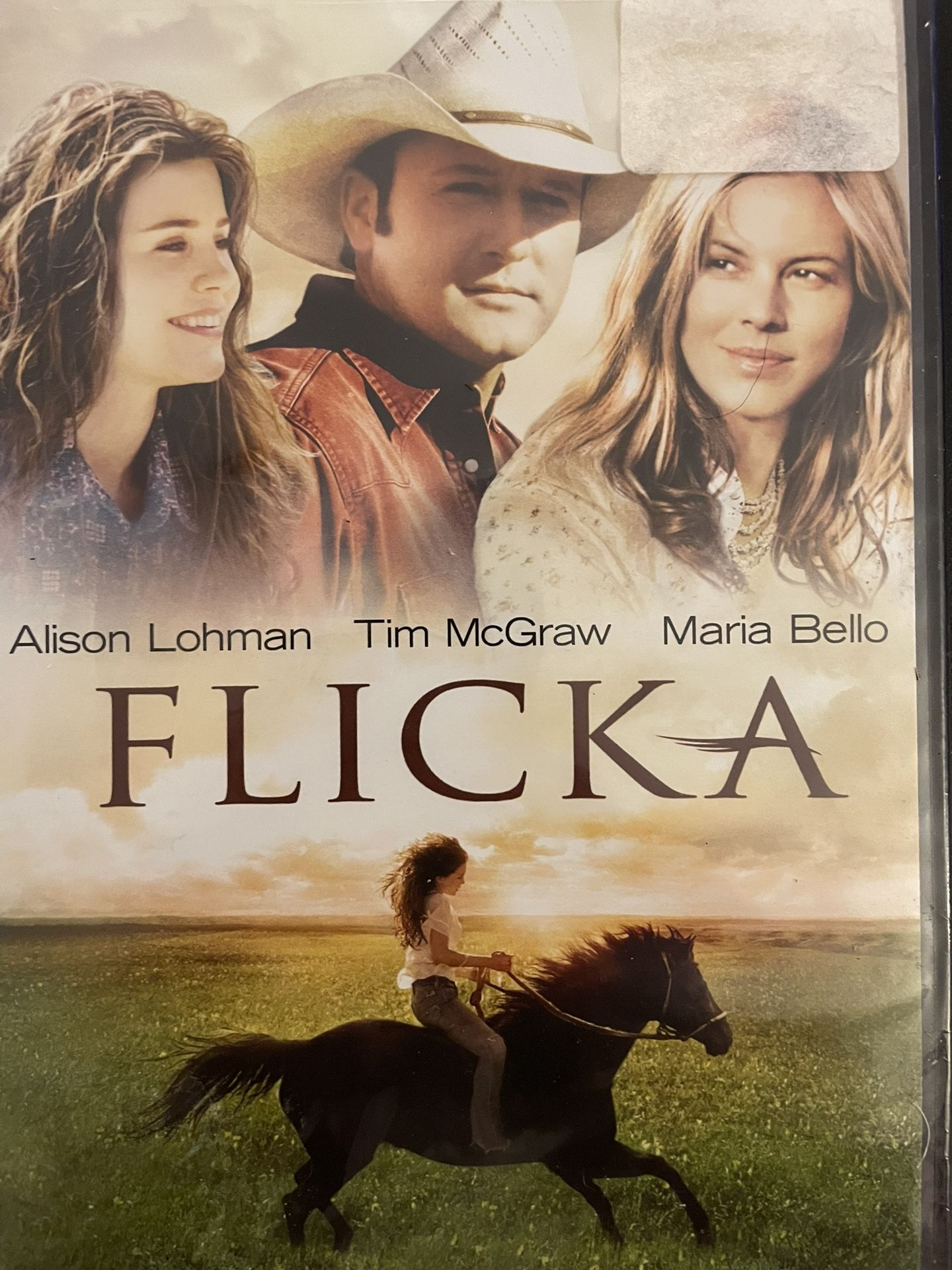 FLICKA Widescreen + Full-Screen Editions (DVD-2006) NEW!Tim McGraw + Maria Bello