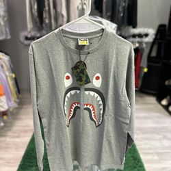 Bape Long Sleeve Shark Face 