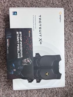 New VR Haptic Suit Bhaptics Tactsuit X40 + Tactosy