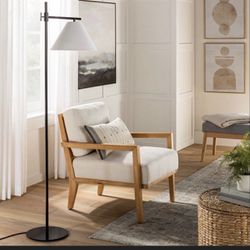 Agura Hills Cane Back Accent Chair Cream - Threshold Studio McGee