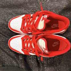 University Red Dunks Size 12 