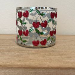 Brand New Bath&BodyWorks Cherry Heart Candle Holder 
