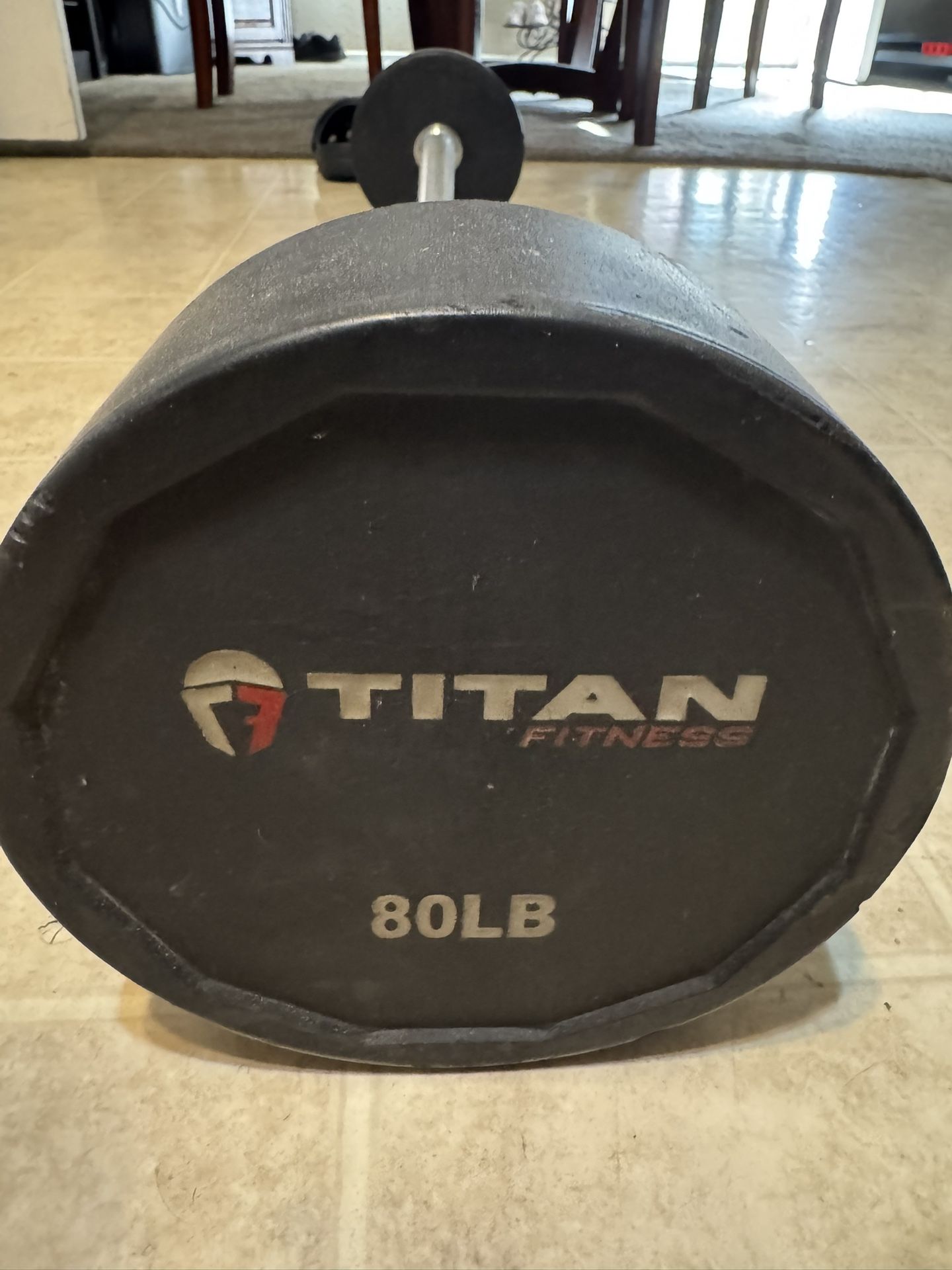 80 Pound Curl bar