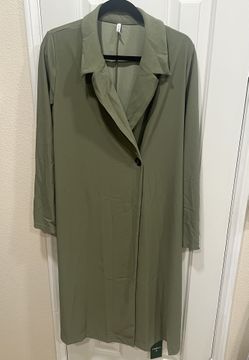 Long Green Jacket 