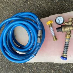 Fresh Water Hose & Pressure Guage