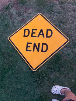Dead end sign