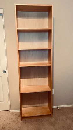 Like New Tall shelf bookcase 79x24x11