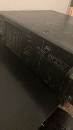 Peavey CS 800 Professional Two-Channel Power Amp - Heavy Wear / Works Great