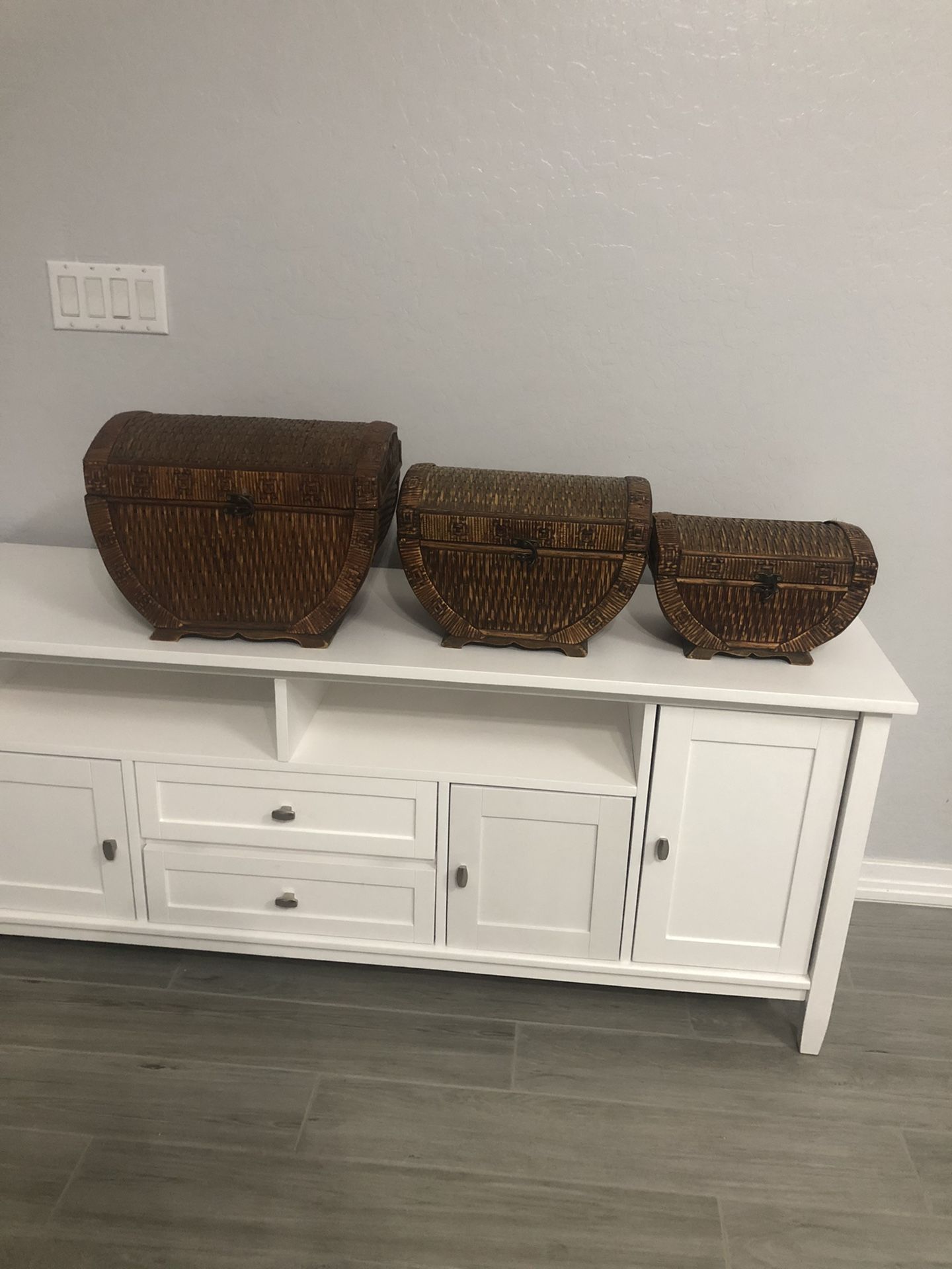 Wooden Storage Trunks