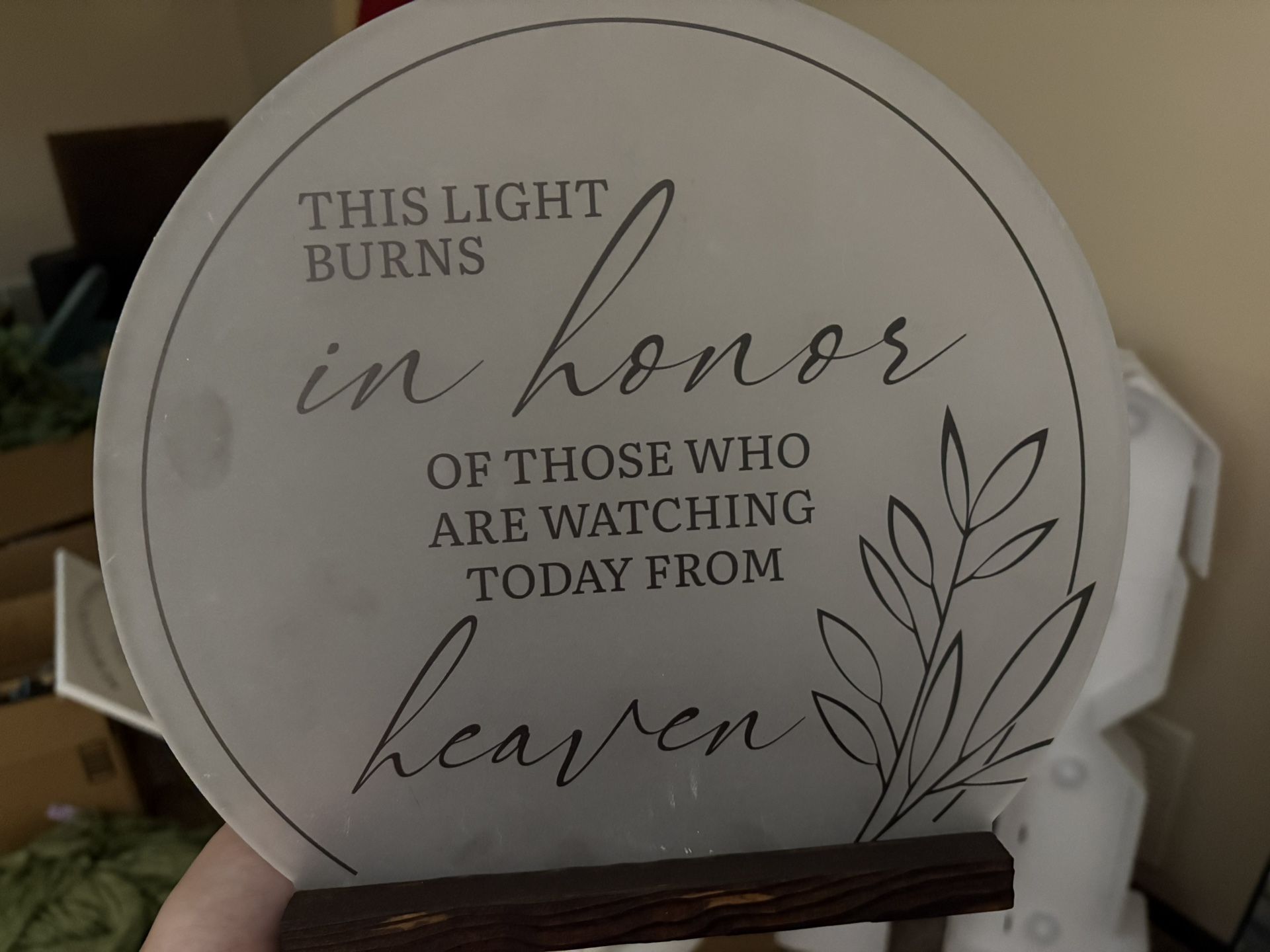 Memorial Wedding Sign