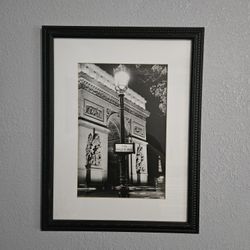 Paris Arch De Triumph Pic And Frame