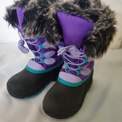 Kids Waterproof Winter Snow Boots.  Size 12