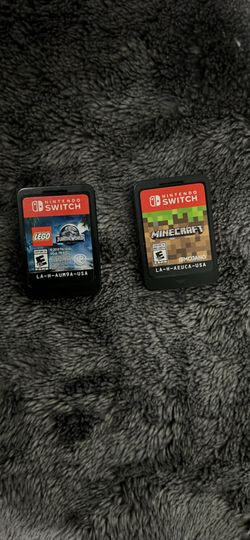Nintendo Games Jurassic And Minecraft