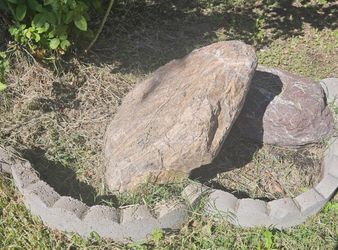 Boulders (rock) $15 each moving sale. You haul.