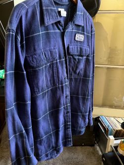 Nature magic northface flannel blue/purple xxl