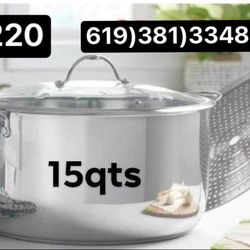 Olla De 15 Qts Nueva En Su Caja