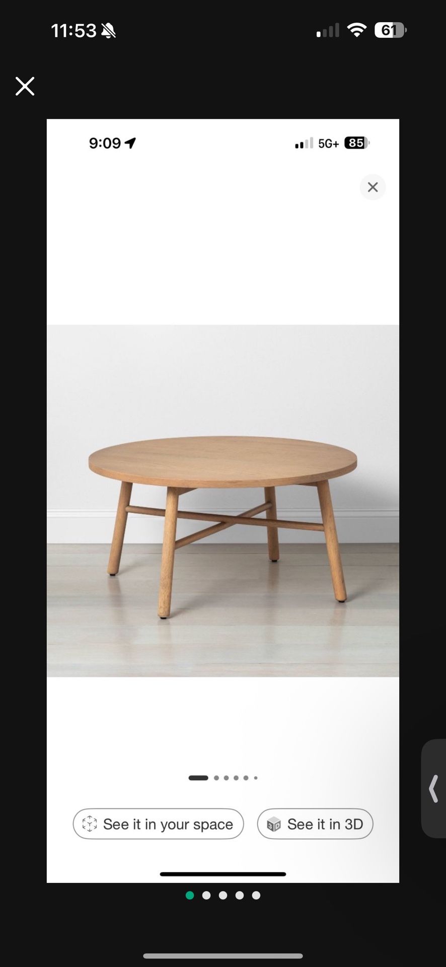Wood Coffee Table