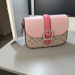 Pink Coach Purse 