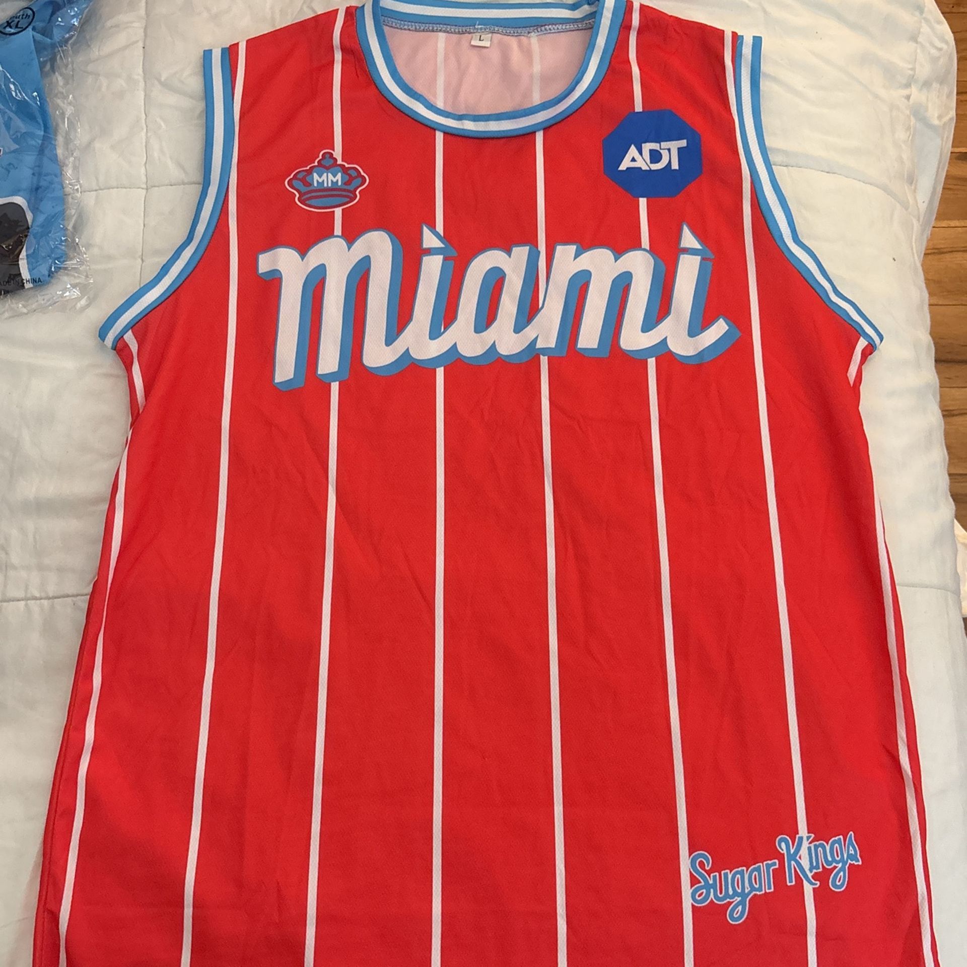 Miami Marlins Basketball Jersey