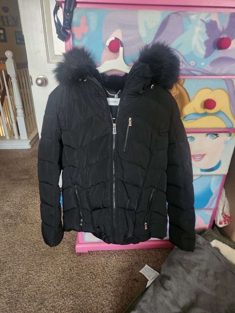 Womans Calvin Clein Coat