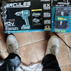 Hercules Brushless Drill Combo Kit 20 Volt