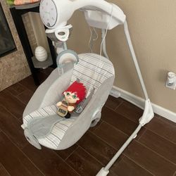 Ingenuity I lighten 5-Speed Baby Swing Soothing Comfort
