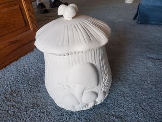 Mushroom Cookie Jar